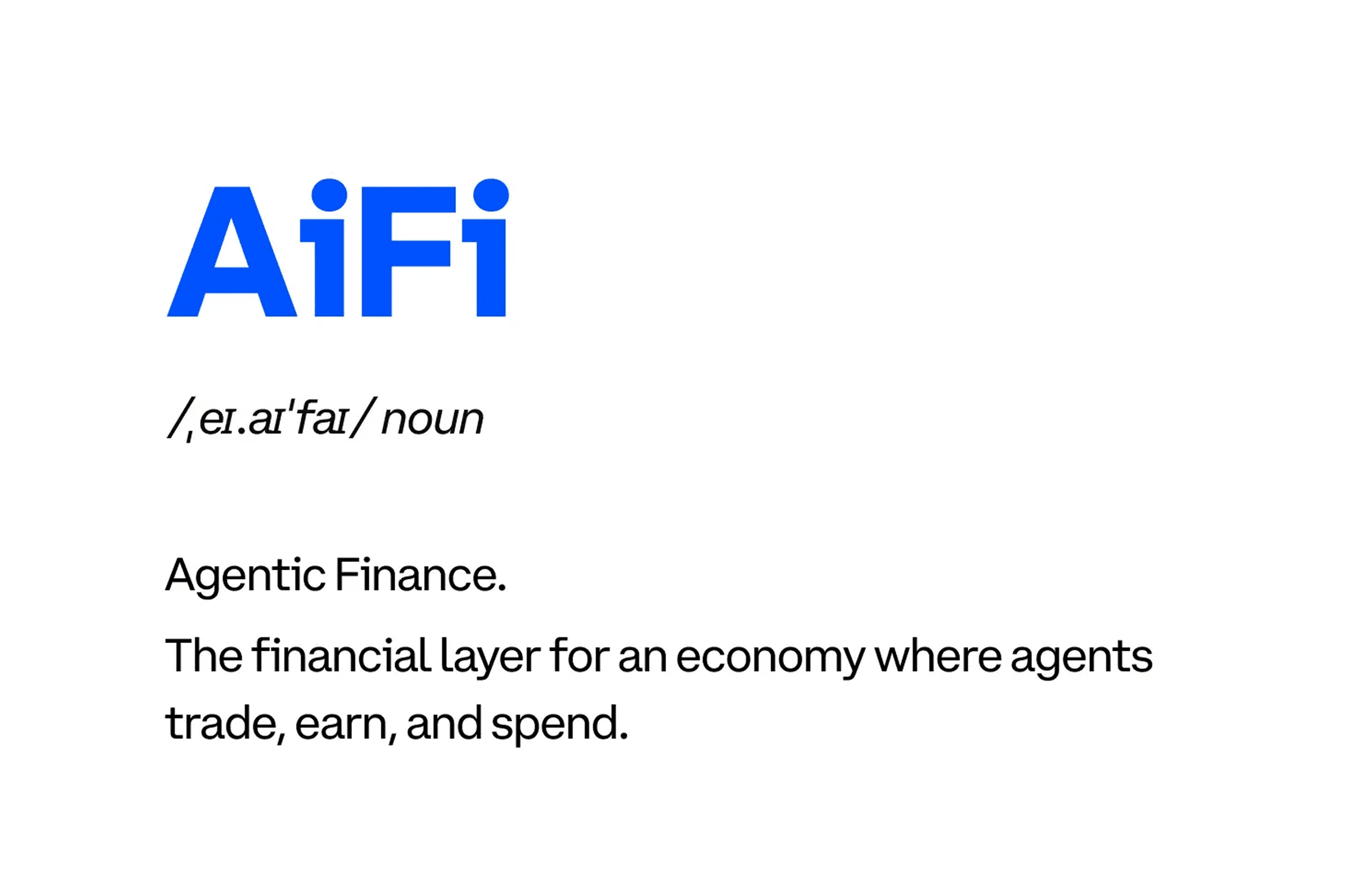 Agentic Finance (AiFi)